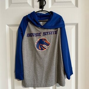 Boise State Kids Blue and Gray Hoodie